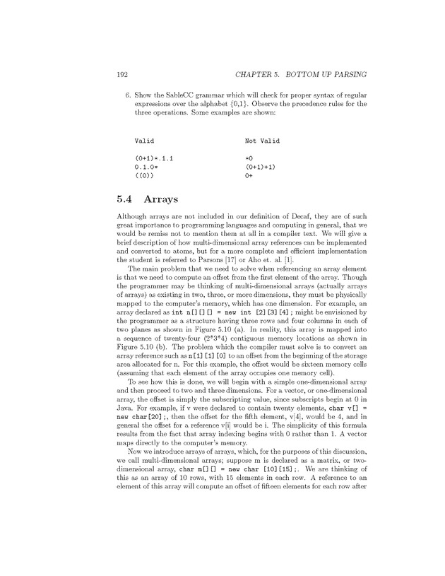 Compiler Design: Theory, Tools, and Examples - Page 192